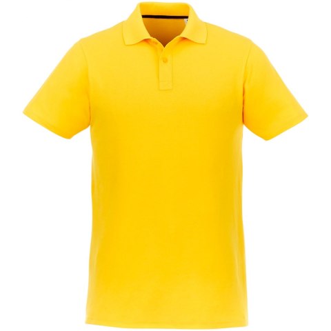 Helios - koszulka męska polo z krótkim rękawem żółty Helios - koszulka męska polo z krótkim rękawem żółty