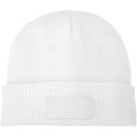Czapka typu beanie Boreas z naszywką biały