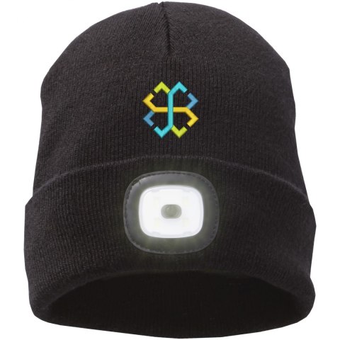 Mighty LED knit beanie czarny Mighty LED knit beanie czarny