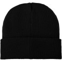 Czapka typu beanie Boreas z naszywką czarny