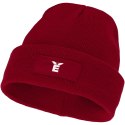 Czapka typu beanie Boreas z naszywką czerwony