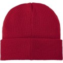 Czapka typu beanie Boreas z naszywką czerwony