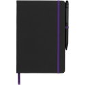 Średni notes Noir Edge czarny, fioletowy Średni notes Noir Edge czarny, fioletowy