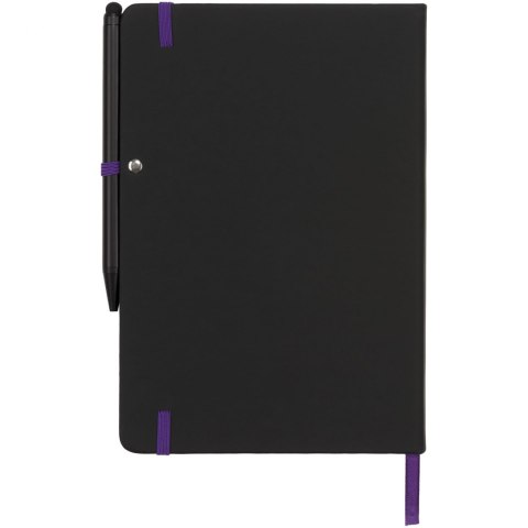 Średni notes Noir Edge czarny, fioletowy Średni notes Noir Edge czarny, fioletowy