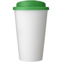 Americano® 350 ml tumbler with spill-proof lid biały, zielony