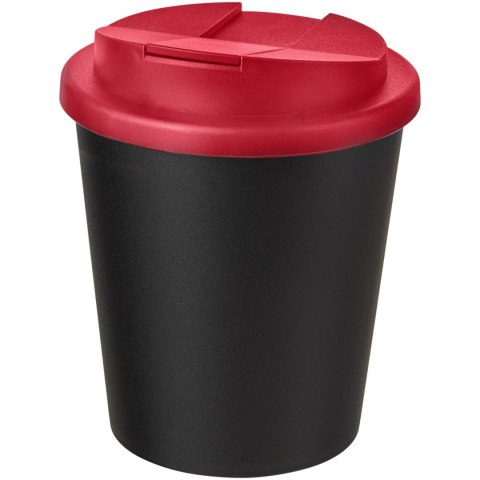 Americano® Espresso 250 ml tumbler with spill-proof lid czarny, czerwony