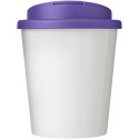 Brite-Americano® Espresso 250 ml tumbler with spill-proof lid biały, fioletowy
