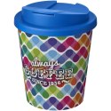 Brite-Americano® Espresso 250 ml tumbler with spill-proof lid biały, średnioniebieski