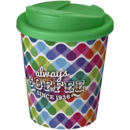 Brite-Americano® Espresso 250 ml tumbler with spill-proof lid biały, zielony