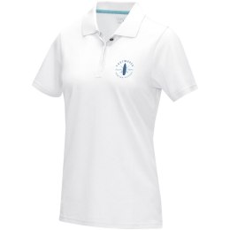 Damska organiczna koszulka polo Graphite z certyfikatem GOTS biały