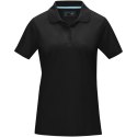 Damska organiczna koszulka polo Graphite z certyfikatem GOTS czarny