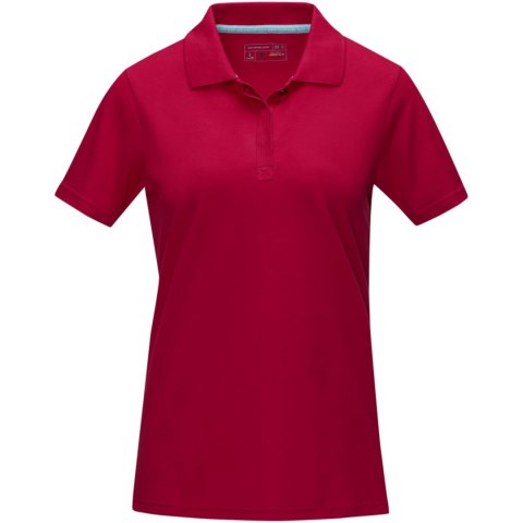 Damska organiczna koszulka polo Graphite z certyfikatem GOTS czerwony Damska organiczna koszulka polo Graphite z certyfikatem GOTS czerwony