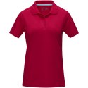 Damska organiczna koszulka polo Graphite z certyfikatem GOTS czerwony