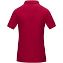 Damska organiczna koszulka polo Graphite z certyfikatem GOTS czerwony