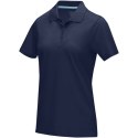 Damska organiczna koszulka polo Graphite z certyfikatem GOTS granatowy