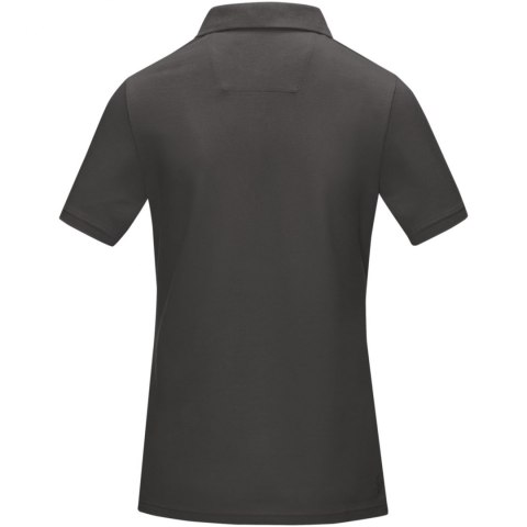 Damska organiczna koszulka polo Graphite z certyfikatem GOTS szary sztormowy Damska organiczna koszulka polo Graphite z certyfikatem GOTS szary sztormowy