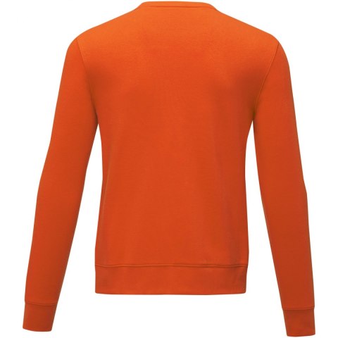 Zenon męska bluza z okrągłym dekoltem pomarańczowy Zenon męska bluza z okrągłym dekoltem pomarańczowy