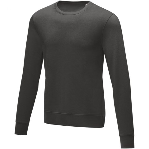Zenon męska bluza z okrągłym dekoltem szary sztormowy Zenon męska bluza z okrągłym dekoltem szary sztormowy