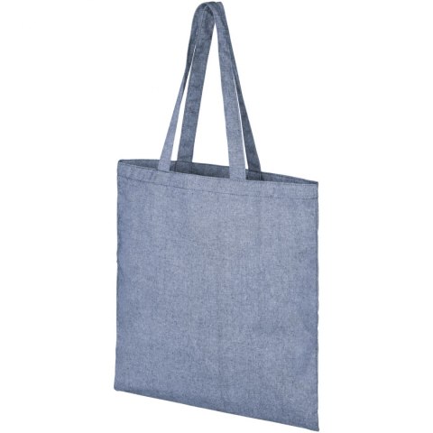 Torba na zakupy z recyklingu o gramaturze 210 g/m² Pheebs niebieski melanż Torba na zakupy z recyklingu o gramaturze 210 g/m² Pheebs niebieski melanż