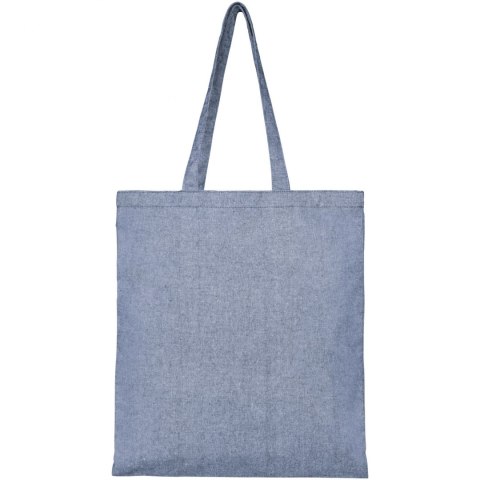 Torba na zakupy z recyklingu o gramaturze 210 g/m² Pheebs niebieski melanż Torba na zakupy z recyklingu o gramaturze 210 g/m² Pheebs niebieski melanż