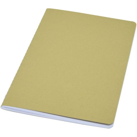 Notatnik Fabia z okładką z gniecionego papieru oliwkowy Notatnik Fabia z okładką z gniecionego papieru oliwkowy