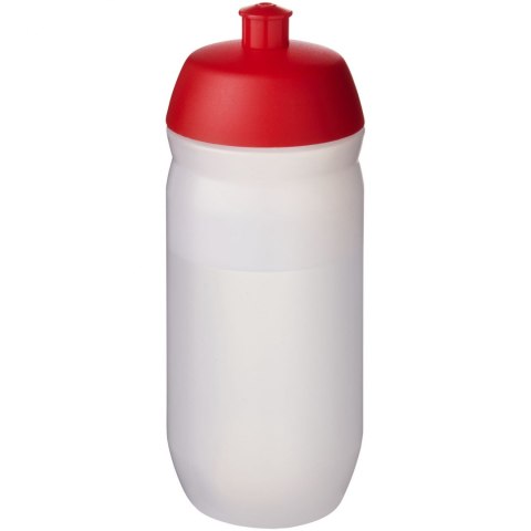 Bidon HydroFlex™ Clear o pojemności 500 ml czerwony, szroniony bezbarwny Bidon HydroFlex™ Clear o pojemności 500 ml czerwony, szroniony bezbarwny