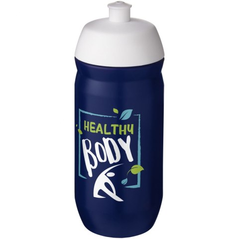 Bidon HydroFlex™o pojemności 500 ml biały, niebieski Bidon HydroFlex™o pojemności 500 ml biały, niebieski