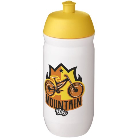 Bidon HydroFlex™o pojemności 500 ml żółty, biały Bidon HydroFlex™o pojemności 500 ml żółty, biały