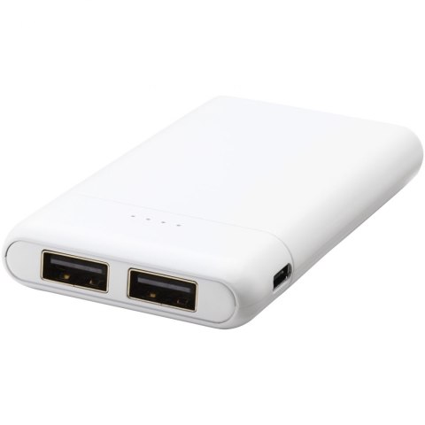 Odyssey powerbank o wysokiej gęstości energetycznej, 5000 mAh biały Odyssey powerbank o wysokiej gęstości energetycznej, 5000 mAh biały
