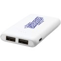 Odyssey powerbank o wysokiej gęstości energetycznej, 5000 mAh biały Odyssey powerbank o wysokiej gęstości energetycznej, 5000 mAh biały