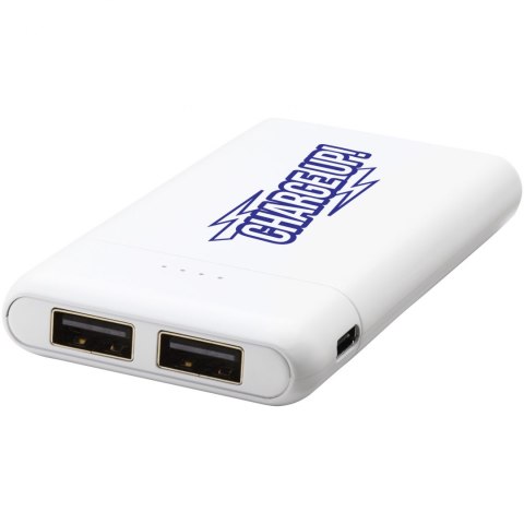 Odyssey powerbank o wysokiej gęstości energetycznej, 5000 mAh biały Odyssey powerbank o wysokiej gęstości energetycznej, 5000 mAh biały
