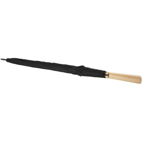 Wiatroodporny parasol golfowy 76 cm z PET z recyklingu Romee czarny Wiatroodporny parasol golfowy 76 cm z PET z recyklingu Romee czarny