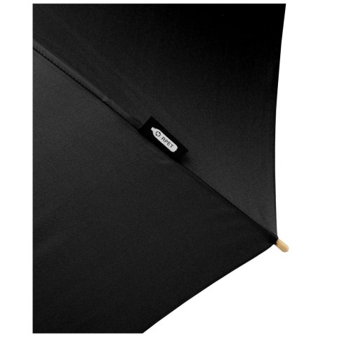 Wiatroodporny parasol golfowy 76 cm z PET z recyklingu Romee czarny Wiatroodporny parasol golfowy 76 cm z PET z recyklingu Romee czarny