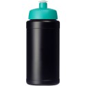 Baseline 500 ml butelka sportowa z recyklingu błękitny