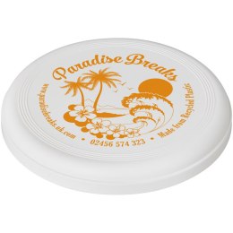 Crest frisbee z recyclingu biały