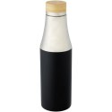 Hulan miedziana, próżniowo izolowana butelka o pojemności 540 ml z bambusową pokrywką czarny Hulan miedziana, próżniowo izolowana butelka o pojemności 540 ml z bambusową pokrywką czarny