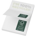 Karteczki samoprzylepne z recyklingu o wymiarach 50 x 75 mm Sticky-Mate® biały Karteczki samoprzylepne z recyklingu o wymiarach 50 x 75 mm Sticky-Mate® biały