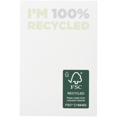 Karteczki samoprzylepne z recyklingu o wymiarach 50 x 75 mm Sticky-Mate® biały Karteczki samoprzylepne z recyklingu o wymiarach 50 x 75 mm Sticky-Mate® biały