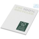Karteczki samoprzylepne z recyklingu o wymiarach 50 x 75 mm Sticky-Mate® biały Karteczki samoprzylepne z recyklingu o wymiarach 50 x 75 mm Sticky-Mate® biały