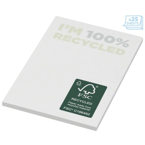 Karteczki samoprzylepne z recyklingu o wymiarach 50 x 75 mm Sticky-Mate® biały Karteczki samoprzylepne z recyklingu o wymiarach 50 x 75 mm Sticky-Mate® biały