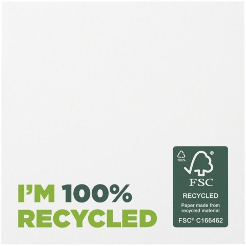 Karteczki samoprzylepne z recyklingu o wymiarach 75 x 75 mm Sticky-Mate® biały Karteczki samoprzylepne z recyklingu o wymiarach 75 x 75 mm Sticky-Mate® biały