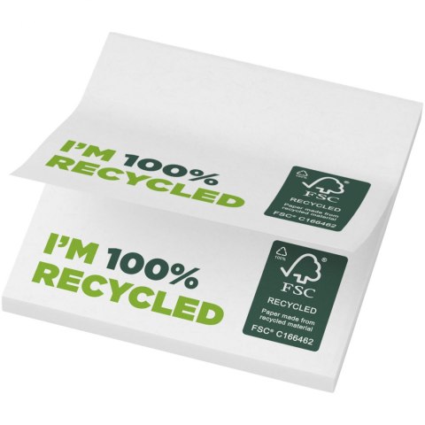 Karteczki samoprzylepne z recyklingu o wymiarach 75 x 75 mm Sticky-Mate® biały Karteczki samoprzylepne z recyklingu o wymiarach 75 x 75 mm Sticky-Mate® biały