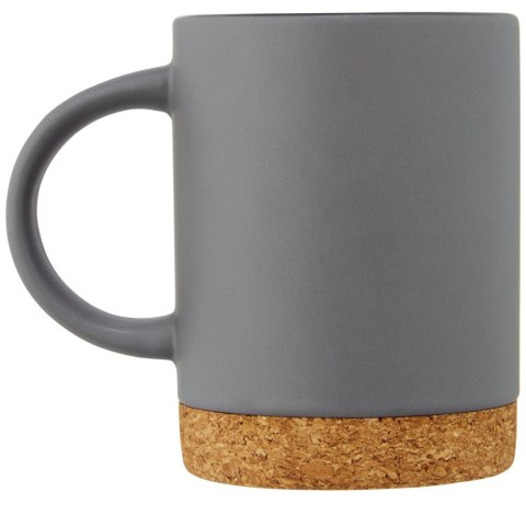 Neiva Kubek ceramiczny o pojemności 425 ml z korkową podstawą szary Neiva Kubek ceramiczny o pojemności 425 ml z korkową podstawą szary