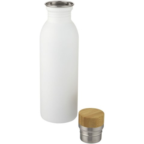 Bidon Kalix o pojemności 650 ml ze stali nierdzewnej biały Bidon Kalix o pojemności 650 ml ze stali nierdzewnej biały