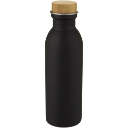 Bidon Kalix o pojemności 650 ml ze stali nierdzewnej czarny