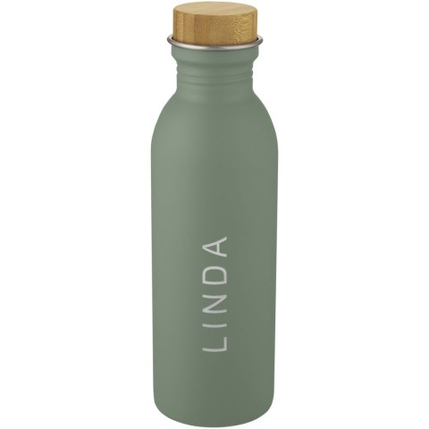 Bidon Kalix o pojemności 650 ml ze stali nierdzewnej zielony melanż Bidon Kalix o pojemności 650 ml ze stali nierdzewnej zielony melanż