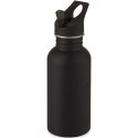 Bidon Lexi ze stali nierdzewnej o pojemności 500 ml czarny Bidon Lexi ze stali nierdzewnej o pojemności 500 ml czarny