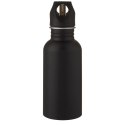Bidon Lexi ze stali nierdzewnej o pojemności 500 ml czarny Bidon Lexi ze stali nierdzewnej o pojemności 500 ml czarny