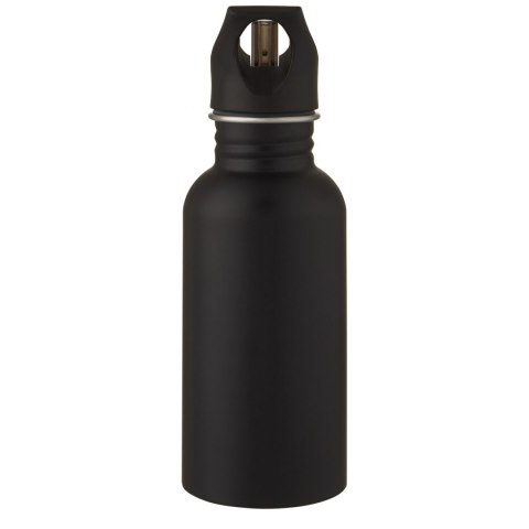 Bidon Lexi ze stali nierdzewnej o pojemności 500 ml czarny Bidon Lexi ze stali nierdzewnej o pojemności 500 ml czarny