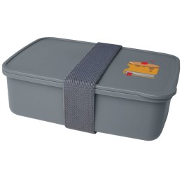 Pudełko na lunch Dovi z tworzywa sztucznego pochodzącego z recyklingu szary